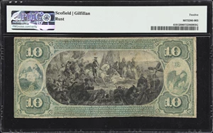 image for: Toms River, New Jersey. $10 1875. Fr. 419. First NB. Charter #2509. PMG Fine 12.