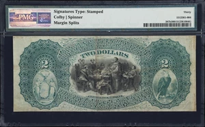 image for: Saratoga Springs, New York. Original $2 Fr. 387b. Commercial NB. Charter #1227. PMG Very Fine 30.