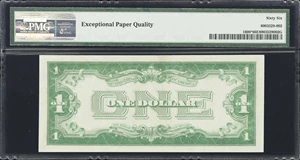 image for: Fr. 1606*. 1934 $1 Silver Certificate Star Note. PMG Gem Uncirculated 66 EPQ.