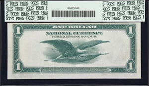 image for: Fr. 765. 1918 $2/$1 Federal Reserve Note. Chicago. PCGS Banknote Extremely Fine 40. Dual Denomination Error.