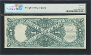 image for: Fr. 28. 1880 $1 Legal Tender Note. PMG Choice Uncirculated 64 EPQ.