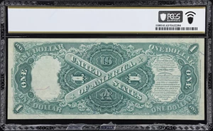 image for: Fr. 29. 1880 $1 Legal Tender Note. PCGS Banknote Choice Uncirculated 63.