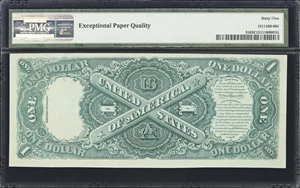 image for: Fr. 31. 1880 $1 Legal Tender Note. PMG Gem Uncirculated 65 EPQ.