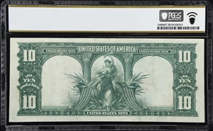 image for: Fr. 117. 1901 $10 Legal Tender Note. PCGS Banknote Choice Very Fine 35 PPQ.