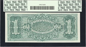 image for: Fr. 220. 1886 $1 Silver Certificate. PCGS Currency Gem New 65 PPQ.