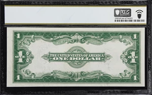 image for: Fr. 239. 1923 $1 Silver Certificate. PCGS Banknote Gem Uncirculated 66 PPQ.