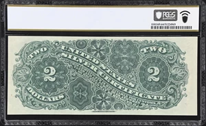 image for: Fr. 240. 1886 $2 Silver Certificate. PCGS Banknote Choice Uncirculated 64.
