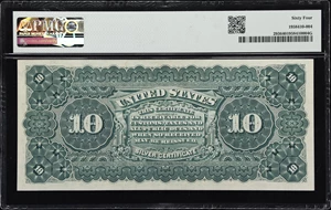 image for: Fr. 293. 1886 $10 Silver Certificate. PMG Choice Uncirculated 64.