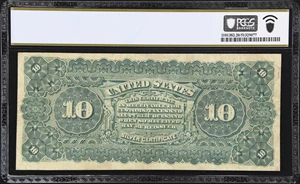 image for: Fr. 293. 1886 $10 Silver Certificate. PCGS Banknote Very Fine 20.