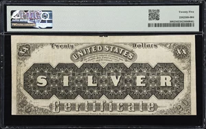 image for: Fr. 308. 1880 $20 Silver Certificate. PMG Very Fine 25.