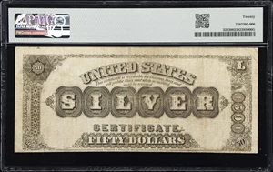 image for: Fr. 328. 1880 $50 Silver Certificate. PMG Very Fine 20.