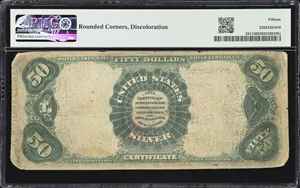 image for: Fr. 331. 1891 $50 Silver Certificate. PMG Choice Fine 15.