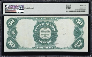 image for: Fr. 333. 1891 $50 Silver Certificate. PMG Choice Very Fine 35.