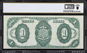 image for: Fr. 352. 1891 $1 Treasury Note. PCGS Banknote Gem Uncirculated 65 PPQ.