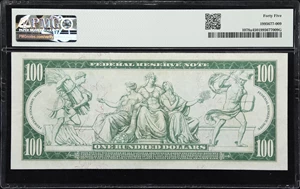 image for: Fr. 1078a. 1914 Red Seal $100 Federal Reserve Note. Chicago. PMG Choice Extremely Fine 45.
