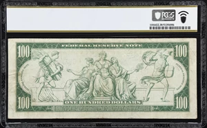 image for: Fr. 1078a. 1914 Red Seal $100 Federal Reserve Note. Chicago. PCGS Banknote Very Fine 30.