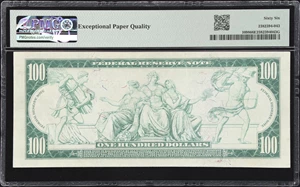 image for: Fr. 1098. 1914 $100 Federal Reserve Note. Cleveland. PMG Gem Uncirculated 66 EPQ.