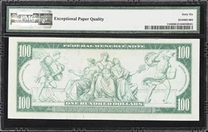 image for: Fr. 1104. 1914 $100 Federal Reserve Note. Atlanta. PMG Gem Uncirculated 66 EPQ.