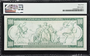 image for: Fr. 1104. 1914 $100 Federal Reserve Note. Atlanta. PMG Choice Uncirculated 64.