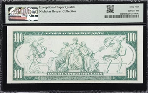 image for: Fr. 1128. 1914 $100 Federal Reserve Note. San Francisco. PMG Choice Uncirculated 64 EPQ.