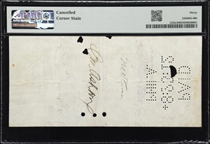 image for: Fr. 1225e. 1900 $10,000 Gold Certificate. PMG Very Fine 30.