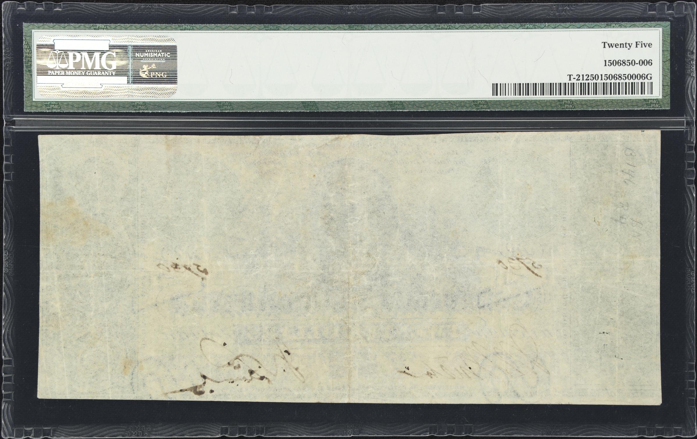 image for: T-21. Confederate Currency. 1861 $20. PMG Very Fine 25.