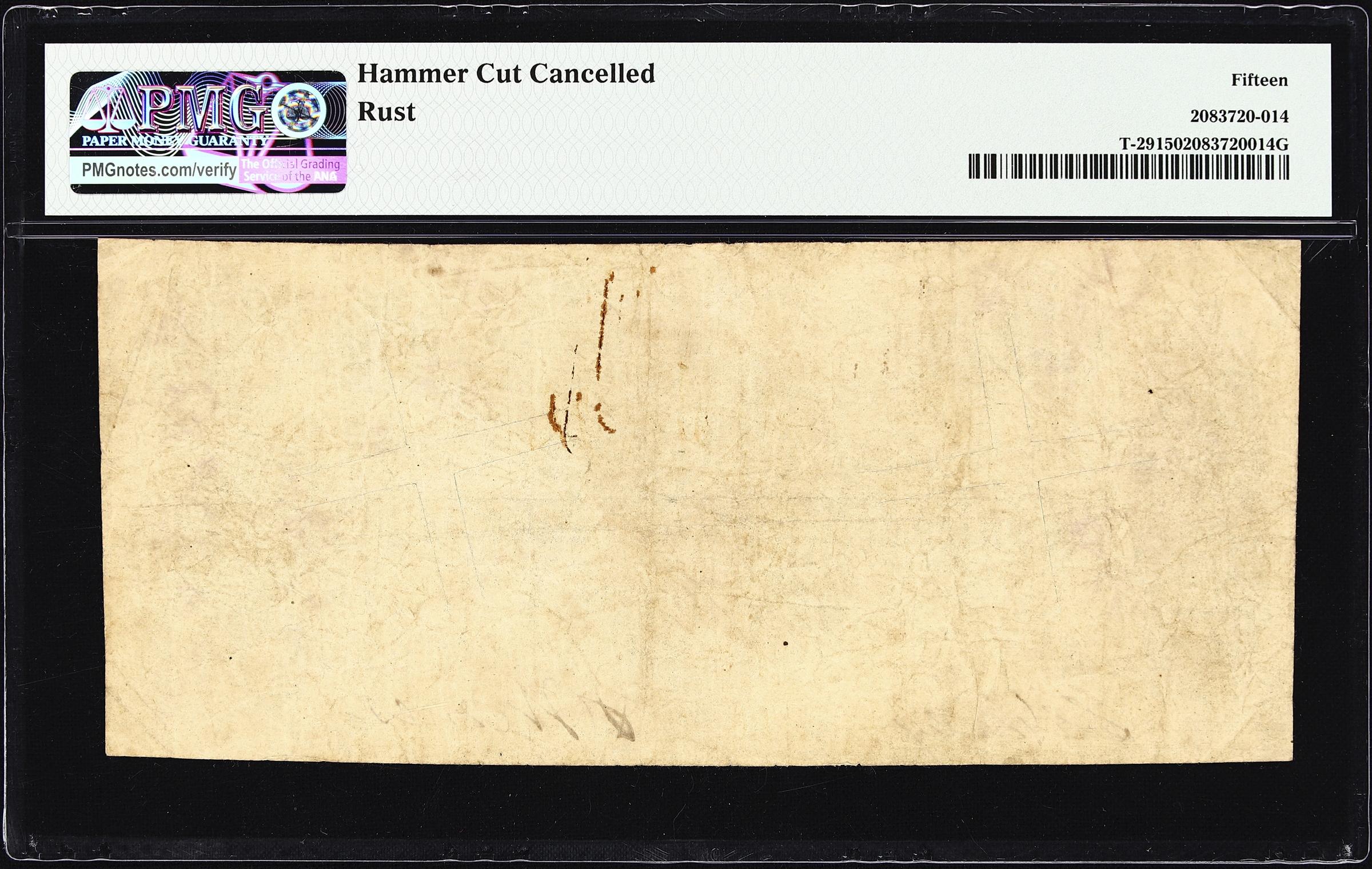 image for: T-29. Confederate Currency. 1861 $10. PMG Choice Fine 15.