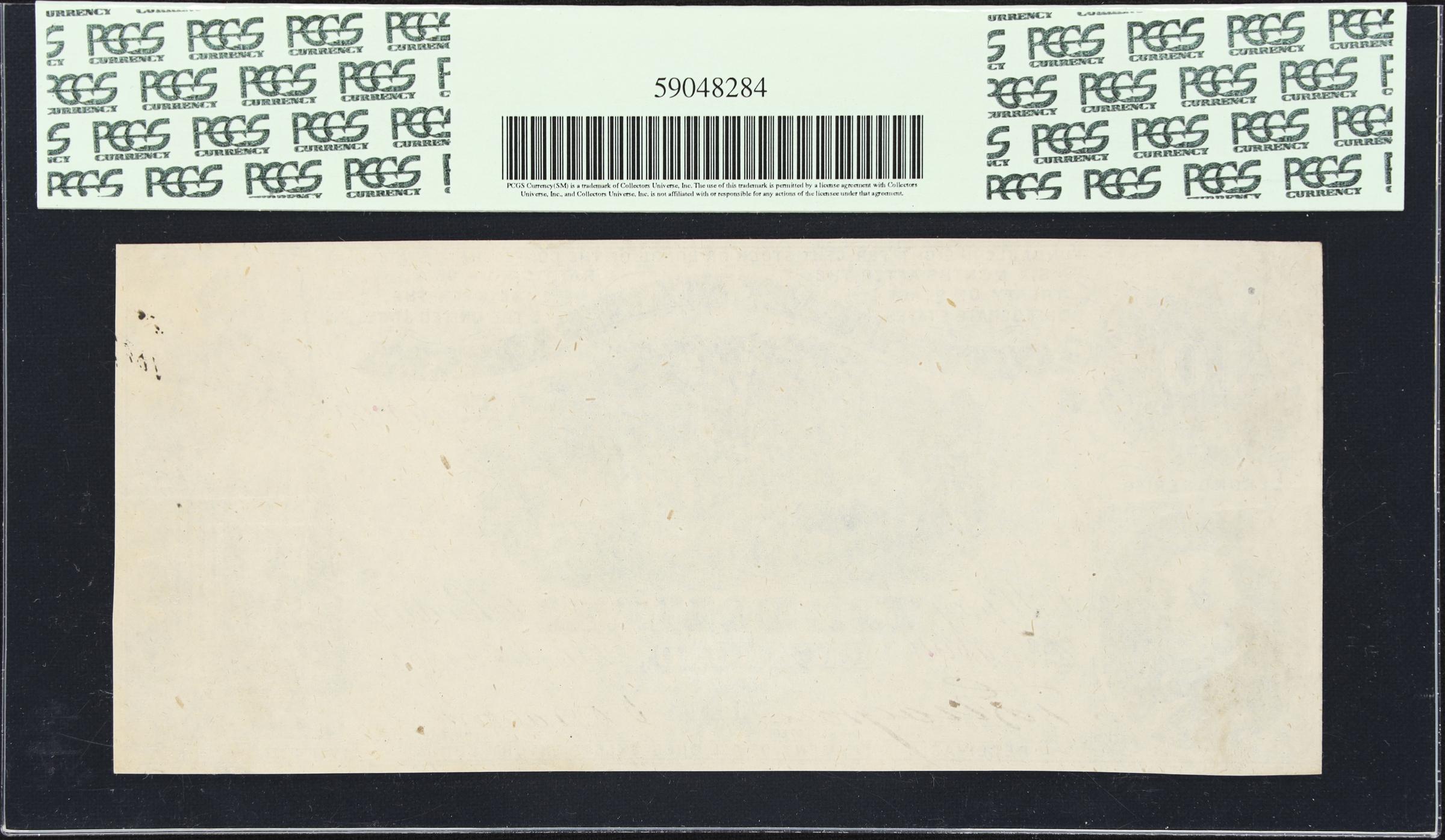 image for: T-30. Confederate Currency. 1861 $10. PCGS Currency Choice About New 58.