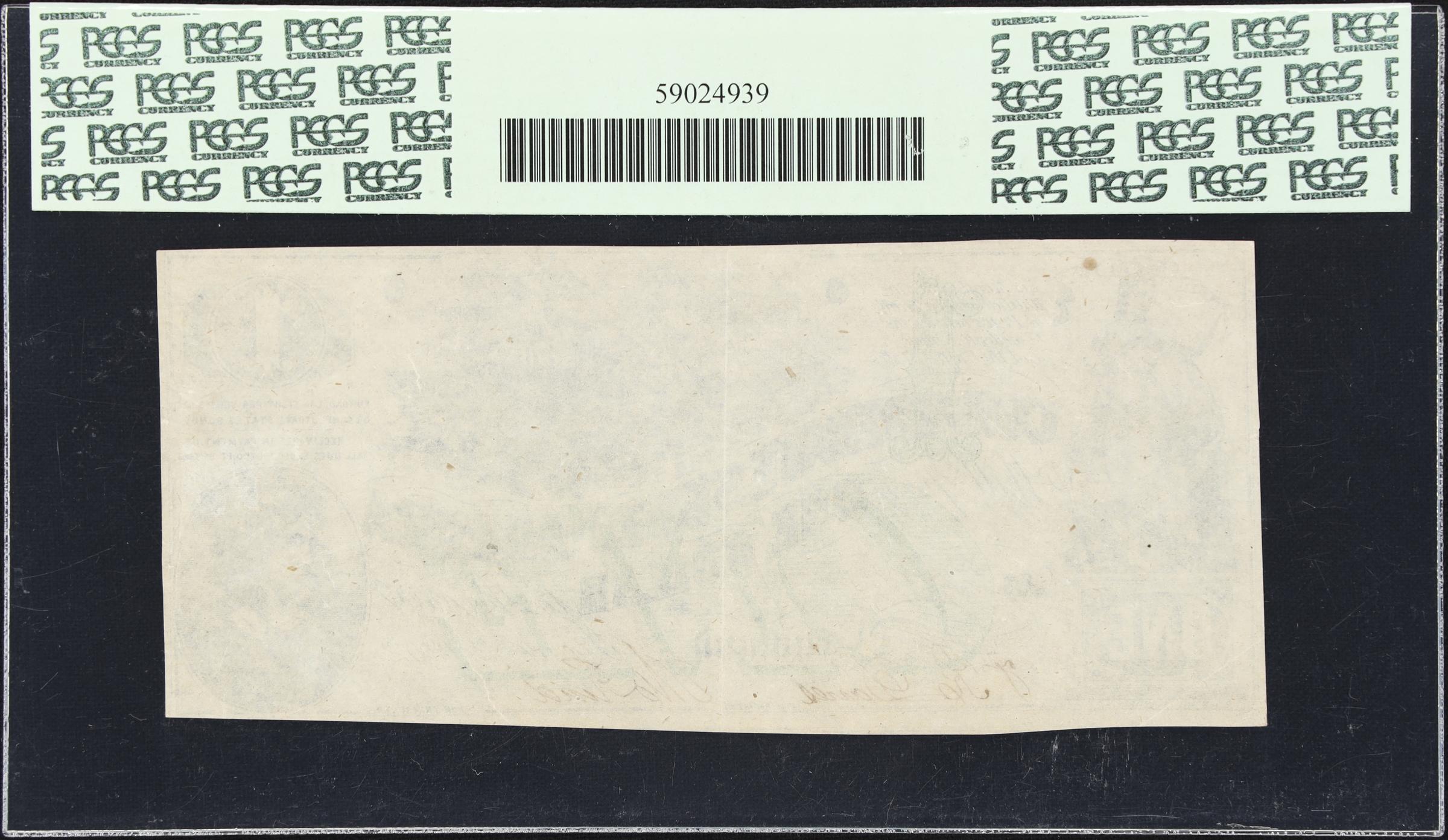image for: T-45. Confederate Currency. 1862 $1. PCGS Currency Extremely Fine 45 PPQ.