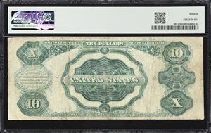 image for: Fr. 301. 1891 $10 Silver Certificate. PMG Choice Fine 15.
