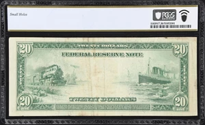 image for: Fr. 956a. 1914 Red Seal $20 Federal Reserve Note. Richmond. PCGS Banknote Very Fine 30.