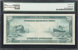 image for: Fr. 997. 1914 $20 Federal Reserve Note. Minneapolis. PMG Very Fine 25.