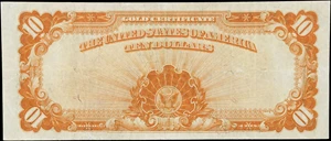 image for: Fr. 1173a. 1922 $10 Gold Certificate. Very Fine.