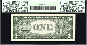 image for: Fr. 1613N*. 1935D $1 Silver Certificate Star Note. Narrow. PCGS Currency Gem New 66 PPQ.