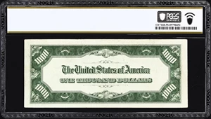 image for: Fr. 2212-C. 1934A $1000 Federal Reserve Note. Philadelphia. PCGS Banknote About Uncirculated 55.