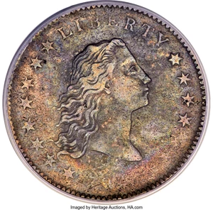 image for: 1794 $1 B-1, BB-1, R.4, XF40 PCGS. CAC....