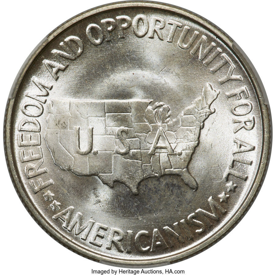 1954 50c Washington-Carver MS