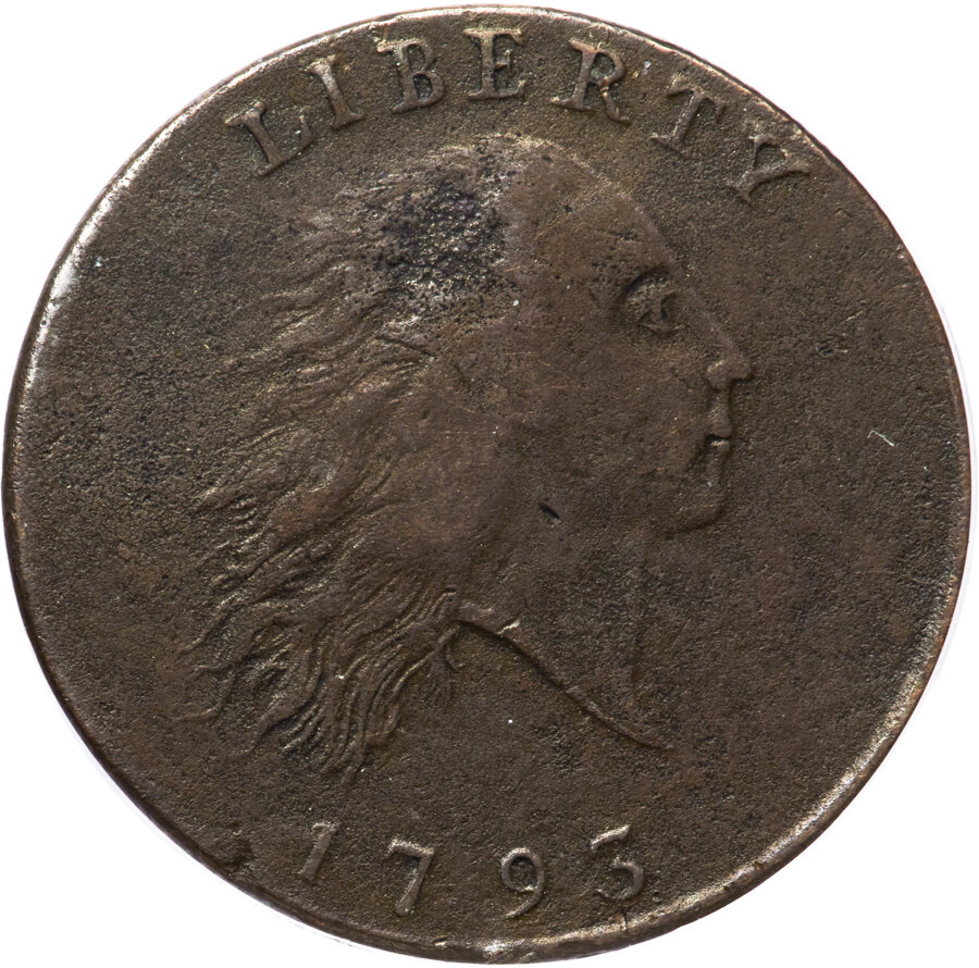 image for: 1793 1C Chain, AMERI., S-1, B-1, R.4, VF20 PCGS....