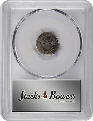 image for: 1801 Draped Bust Half Dime. LM-2. Rarity-4. Fine Details--Environmental Damage (PCGS).