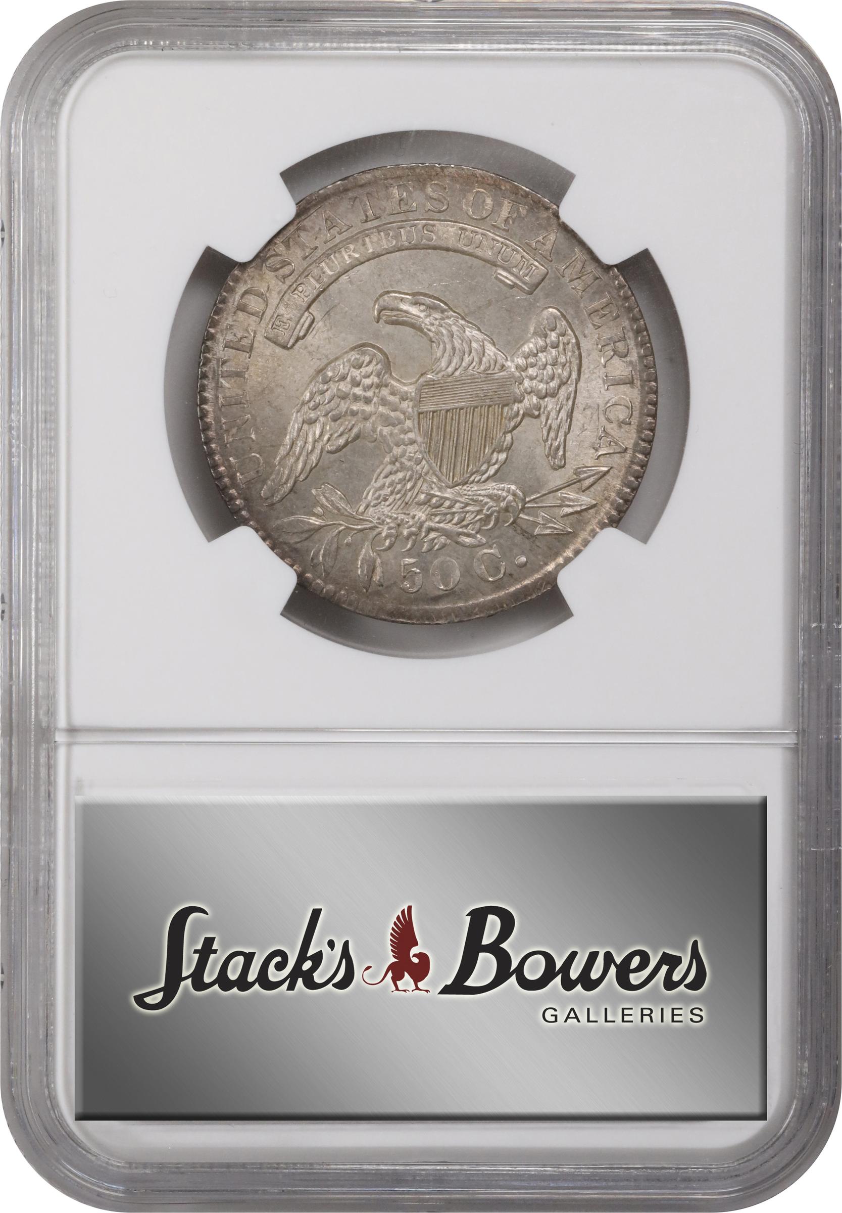 1834 50c Large Date, Large Letters MS67 CAC thumbnail 13