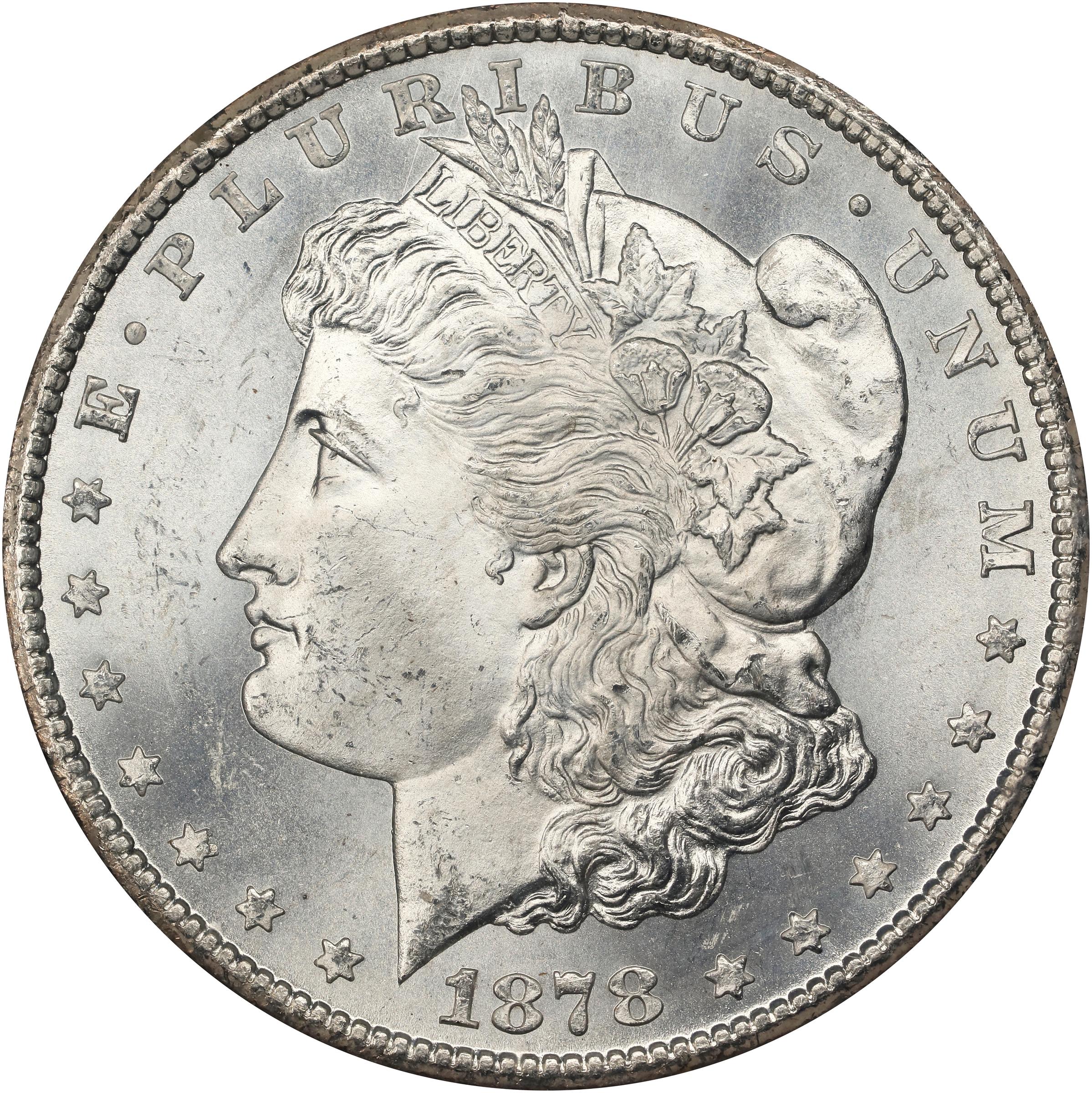 1878-CC GSA Morgan Silver Dollar. MS-65 (NGC).