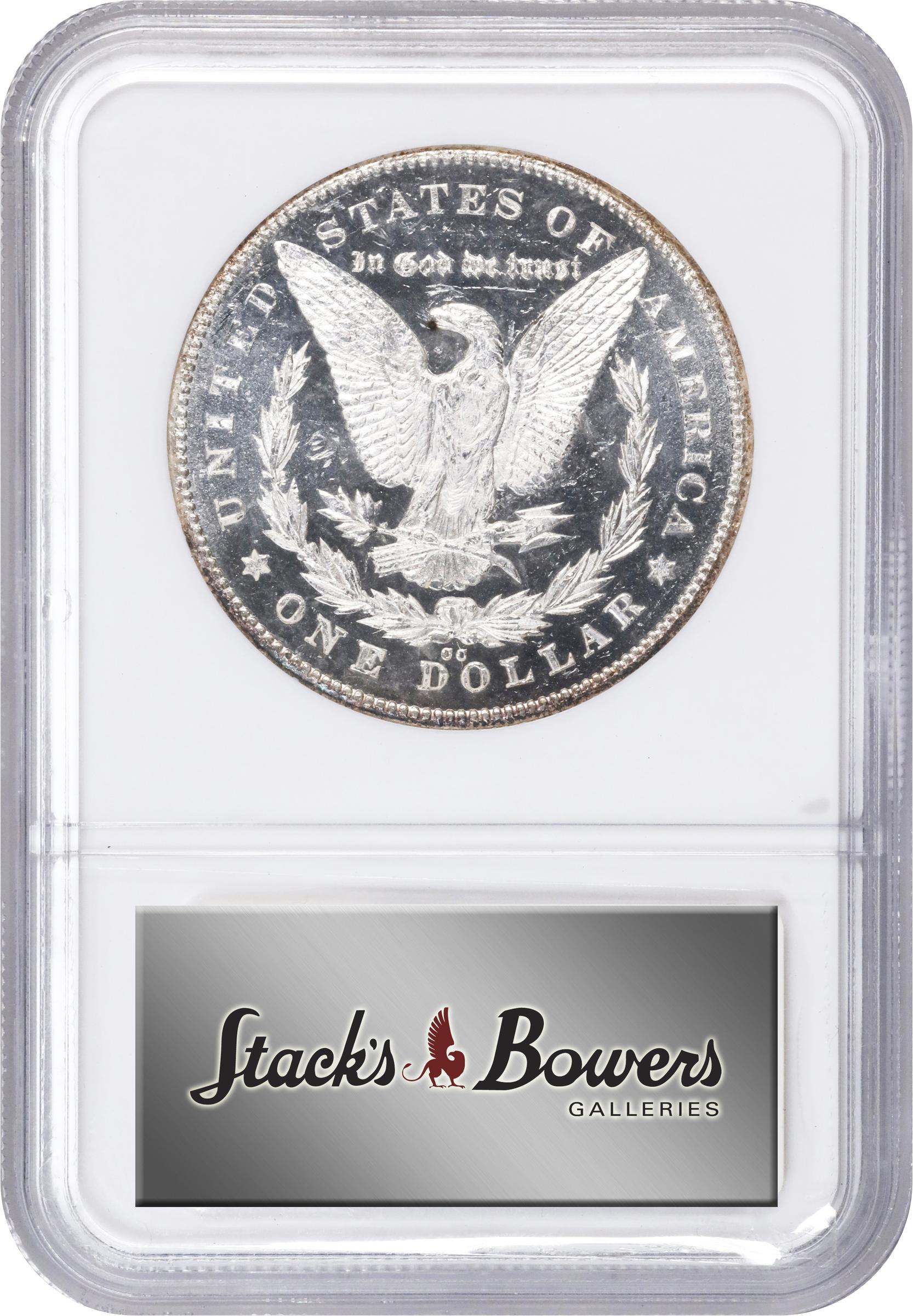 image for: 1878-CC Morgan Silver Dollar. VAM-11. Top 100 Variety. Lines in Wing. MS-64 DPL (NGC).