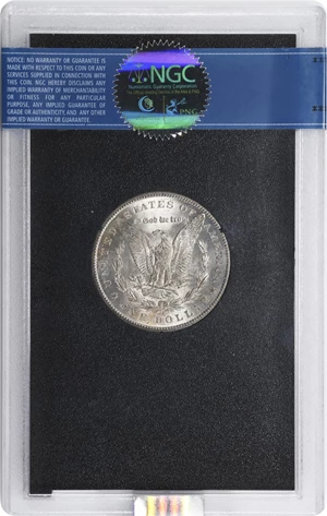 image for: 1879-CC GSA Morgan Silver Dollar. Clear CC. MS-62 (NGC).