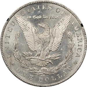 image for: 1879-CC GSA Morgan Silver Dollar. Clear CC. MS-61 (NGC).