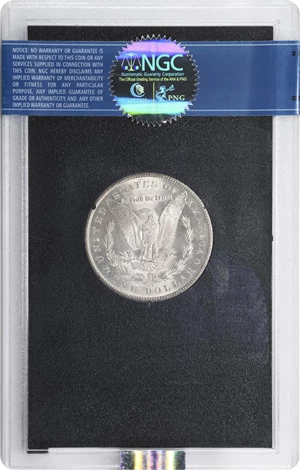image for: 1879-CC GSA Morgan Silver Dollar. Clear CC. MS-61 (NGC).
