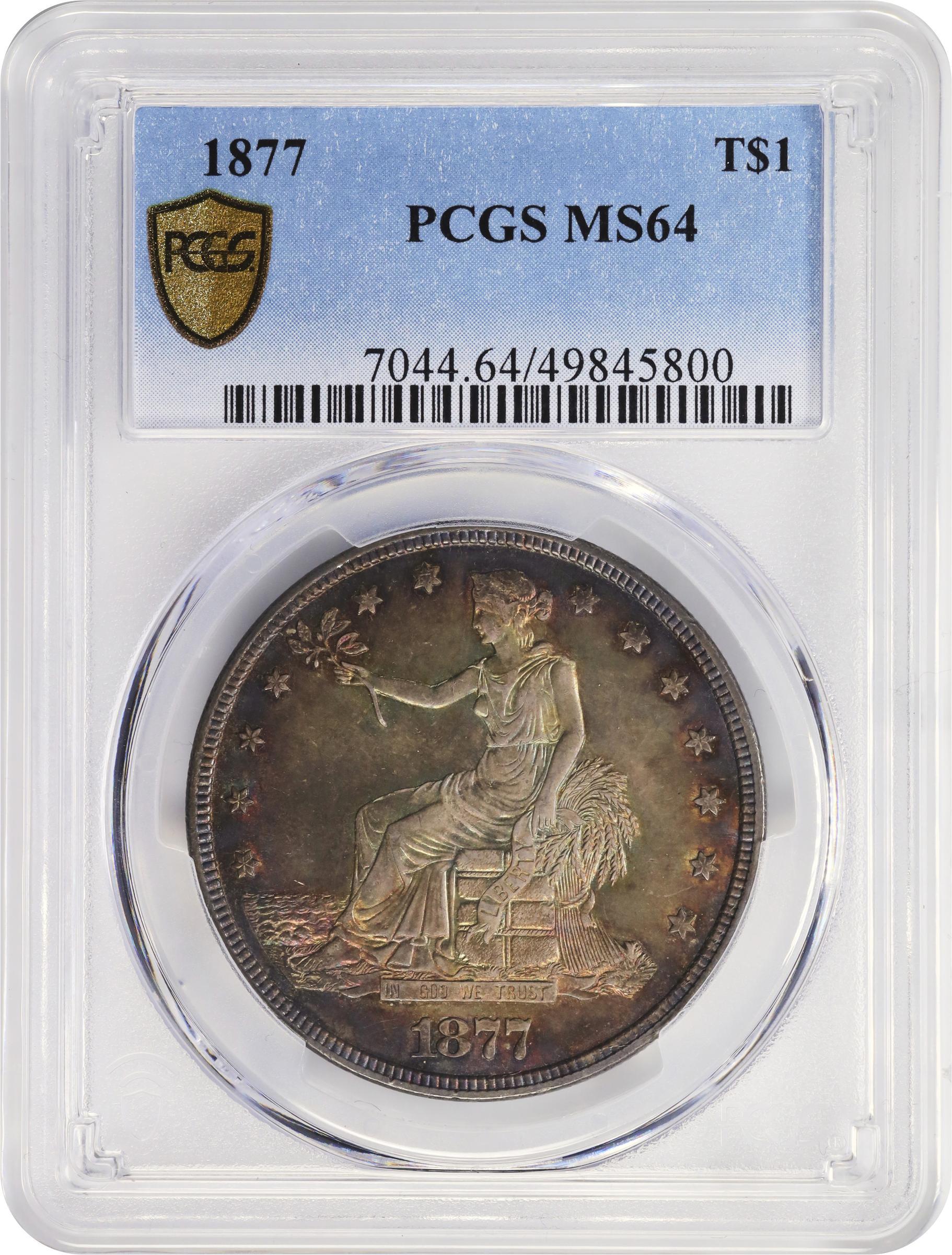 1877 Trade$ MS63 thumbnail 3