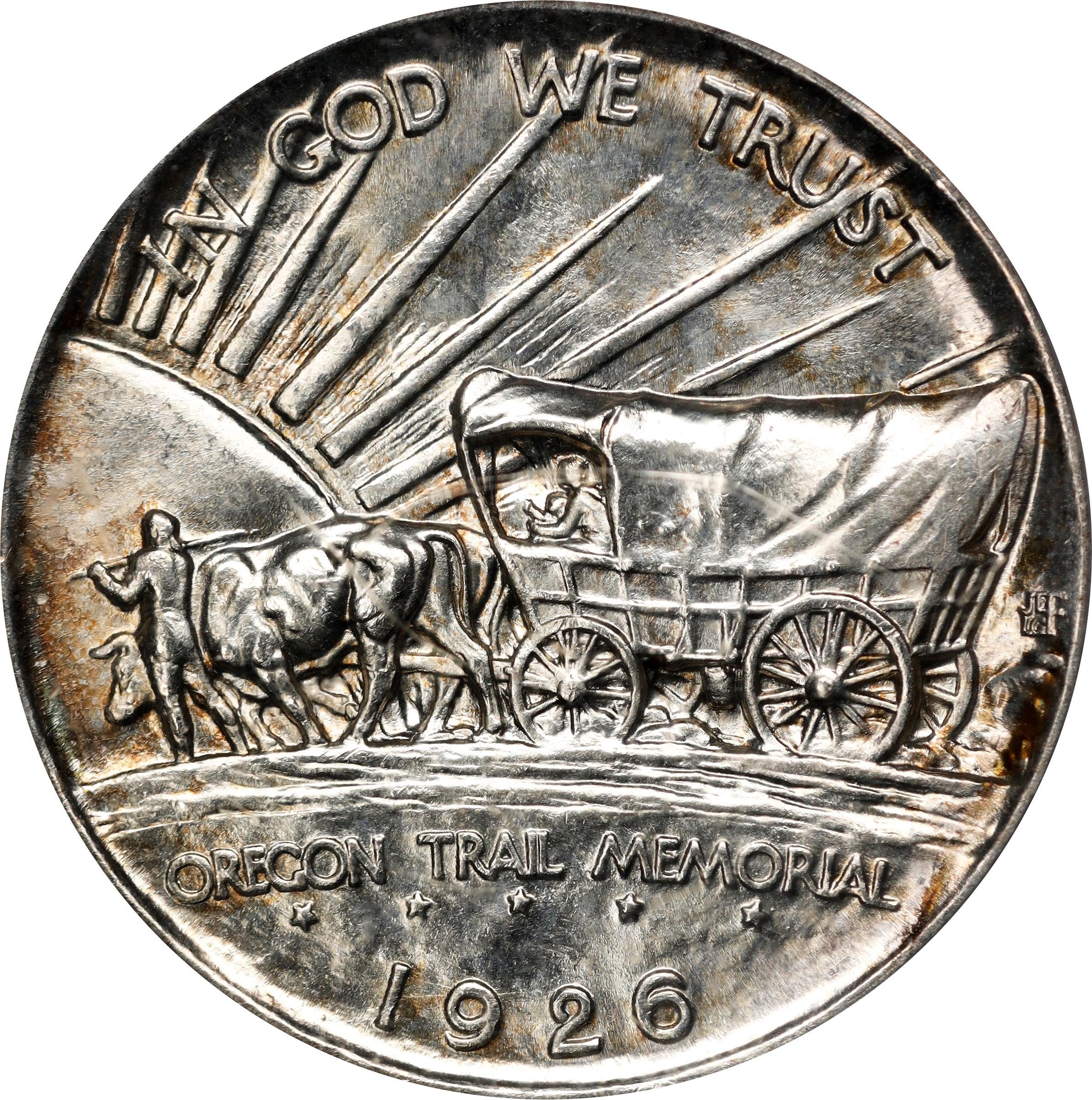 1926-S 50c Oregon Trail MS63 thumbnail 4