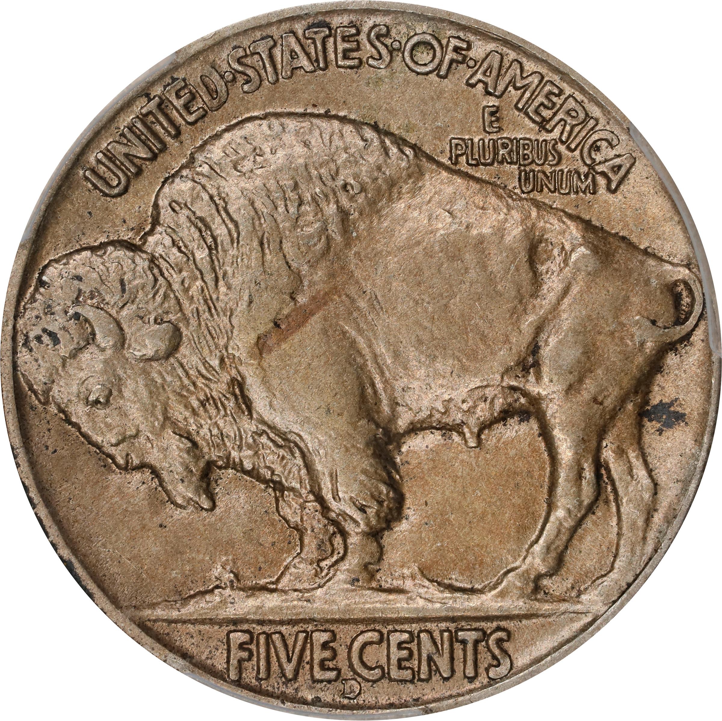 1915-D 5c AU55 thumbnail 4