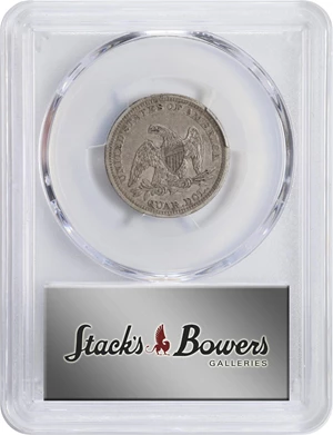 image for: 1842 Liberty Seated Quarter. Large Date. EF-45 (PCGS).