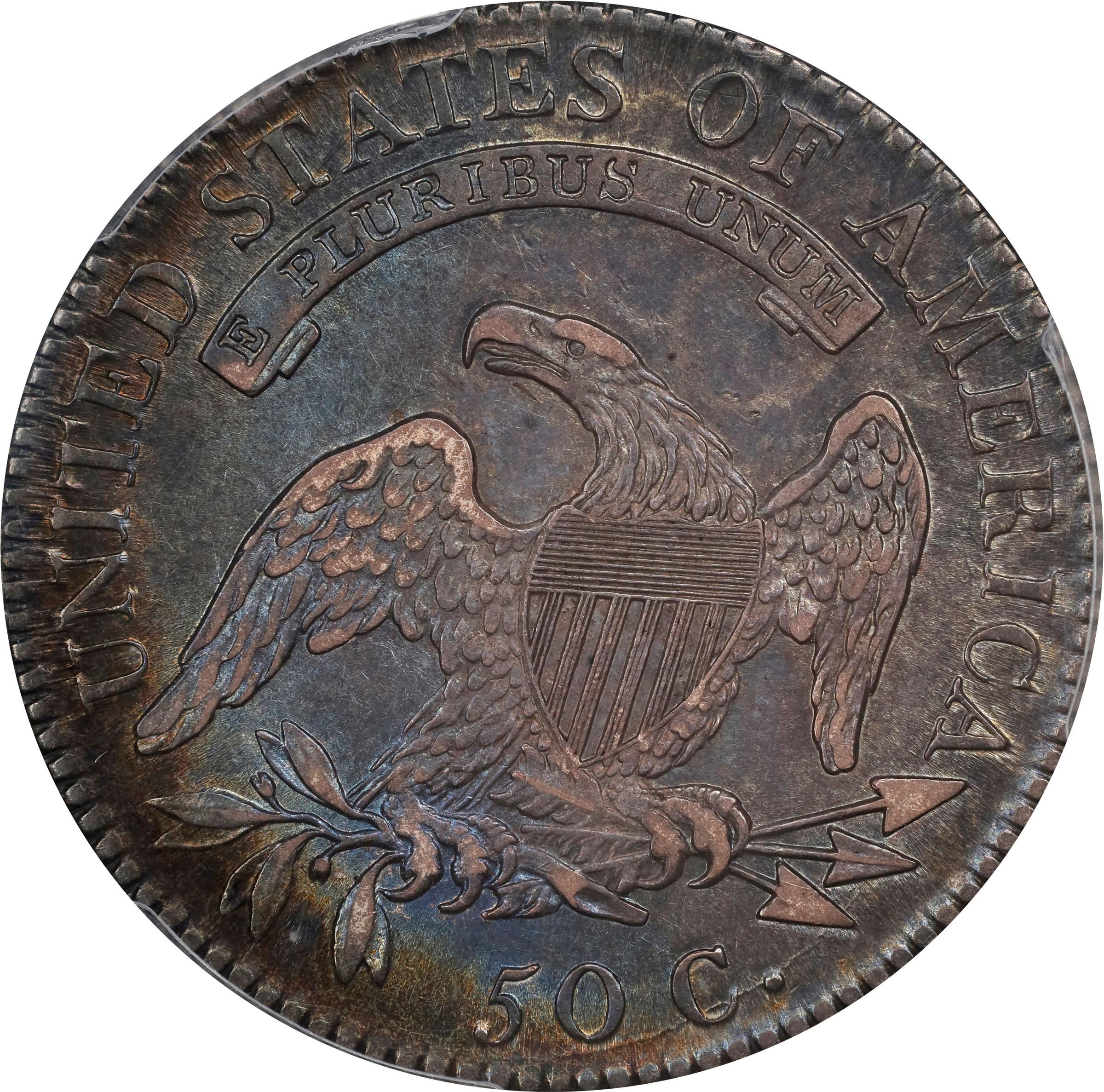 image for: 1818 Capped Bust Half Dollar. O-114a. Rarity-3. AU-50 (PCGS).